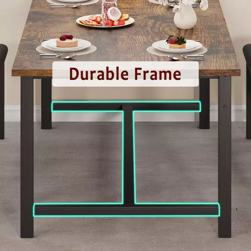 Tavolo da Pranzo Allungabile con Panca, Set Tavolo da Cucina Rettangolare Grande Allungabile da 4-6 Posti con 2 Panche Imbottite, per Appartamento, Piccolo Spazio