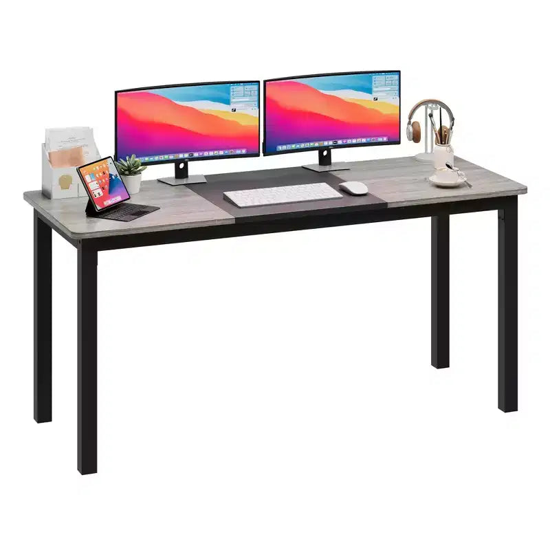 Scrivania per Computer Scrivania da Ufficio 63 - Tavolo da Scrittura Industriale per Gaming e Studio