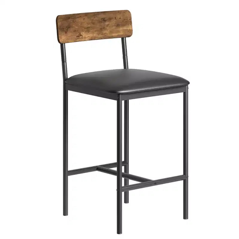 Set da Cucina Tavolo da Pranzo e Sedie per 2 con Scaffale e Sedie Imbottite, Set Tavolo da Bar per Piccoli Spazi Appartamento