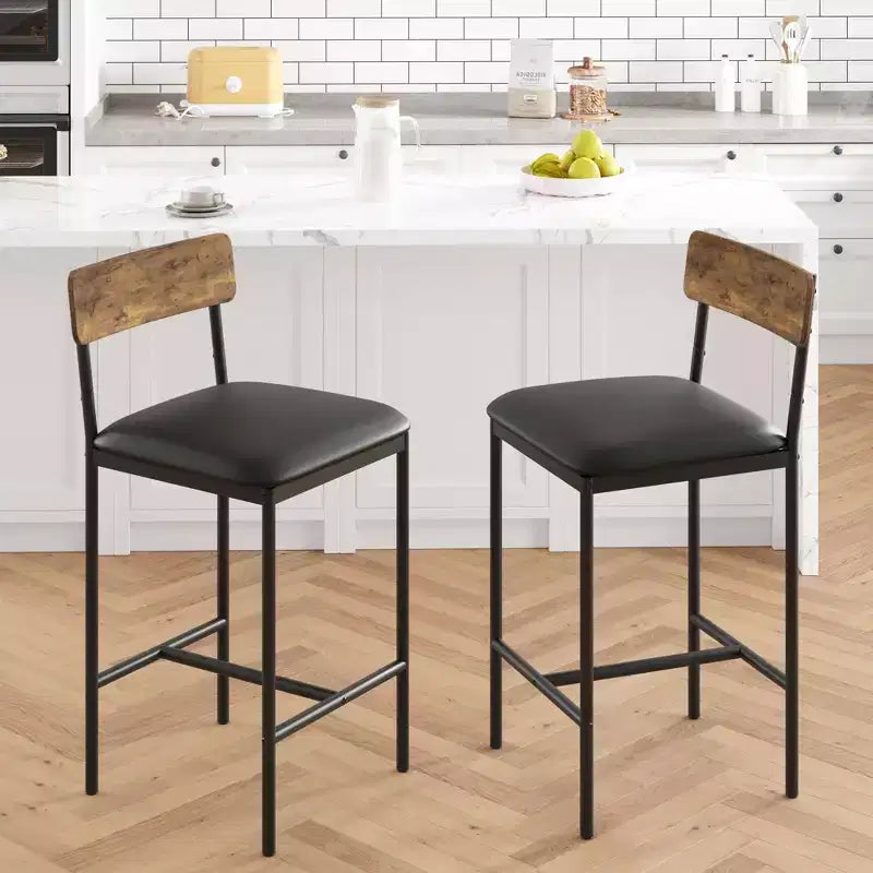 Set da Cucina Tavolo da Pranzo e Sedie per 2 con Scaffale e Sedie Imbottite, Set Tavolo da Bar per Piccoli Spazi Appartamento
