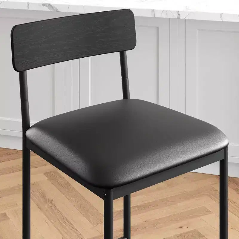 Set da Cucina Tavolo da Pranzo e Sedie per 2 con Scaffale e Sedie Imbottite, Set Tavolo da Bar per Piccoli Spazi Appartamento