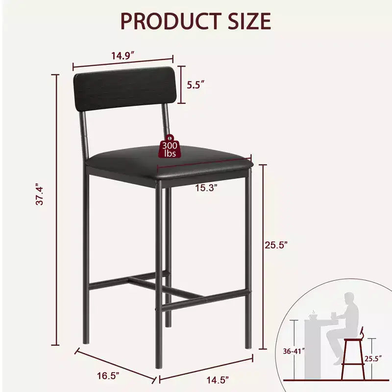 Set da Cucina Tavolo da Pranzo e Sedie per 2 con Scaffale e Sedie Imbottite, Set Tavolo da Bar per Piccoli Spazi Appartamento