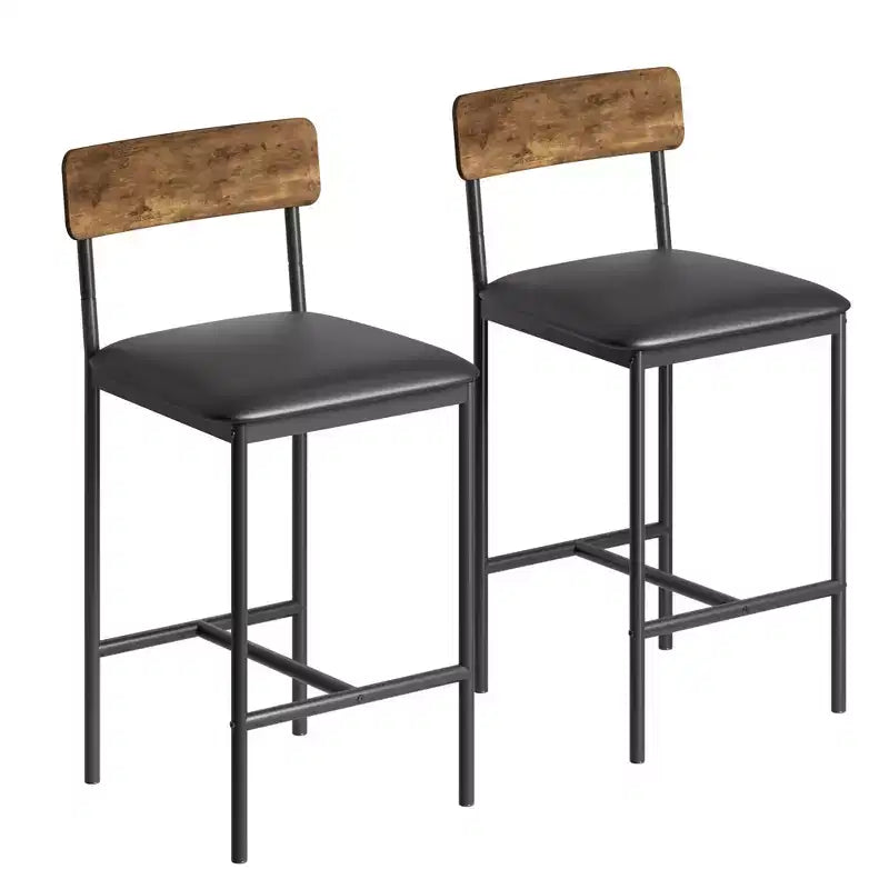 Set da Cucina Tavolo da Pranzo e Sedie per 2 con Scaffale e Sedie Imbottite, Set Tavolo da Bar per Piccoli Spazi Appartamento
