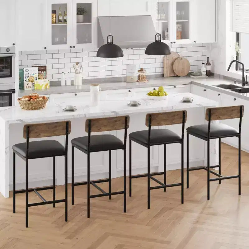 Set da Cucina Tavolo da Pranzo e Sedie per 2 con Scaffale e Sedie Imbottite, Set Tavolo da Bar per Piccoli Spazi Appartamento