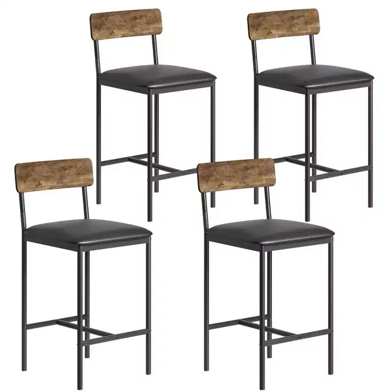 Set da Cucina Tavolo da Pranzo e Sedie per 2 con Scaffale e Sedie Imbottite, Set Tavolo da Bar per Piccoli Spazi Appartamento