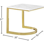 Tavolino London Gold