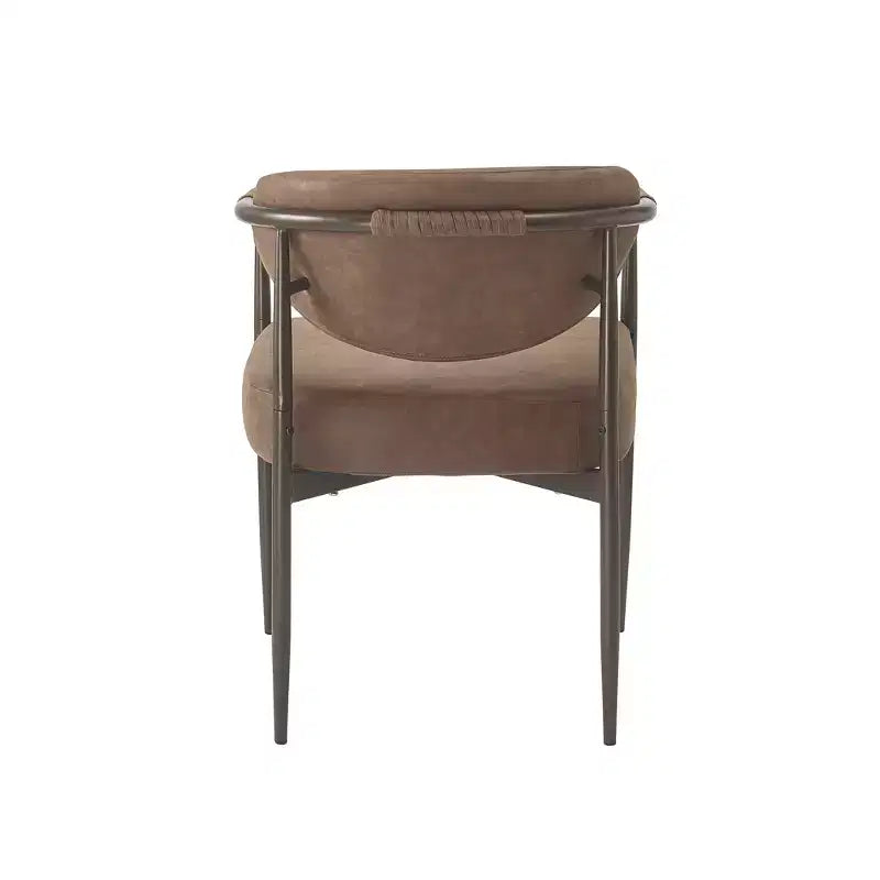 Sedie da Pranzo Moderne Imbottite con Schienale Curvo (Set da 2)