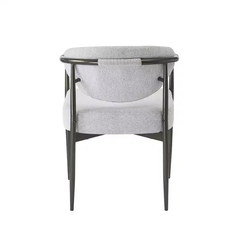 Sedie da Pranzo Moderne Imbottite con Schienale Curvo (Set da 2)