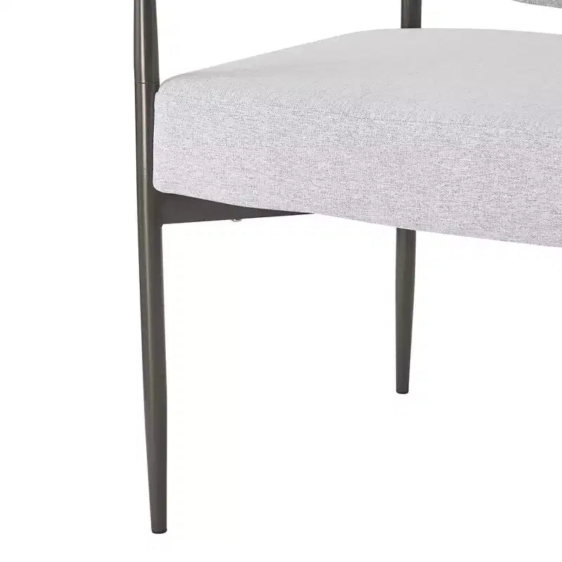 Sedie da Pranzo Moderne Imbottite con Schienale Curvo (Set da 2)