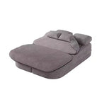 Divano letto pieghevole 2-in-1 da 75'', divano convertibile da pavimento con cuscino in schiuma e coperta multifunzionale per soggiorno, camera da letto, monolocale