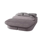 Divano letto pieghevole 2-in-1 da 75'', divano convertibile da pavimento con cuscino in schiuma e coperta multifunzionale per soggiorno, camera da letto, monolocale